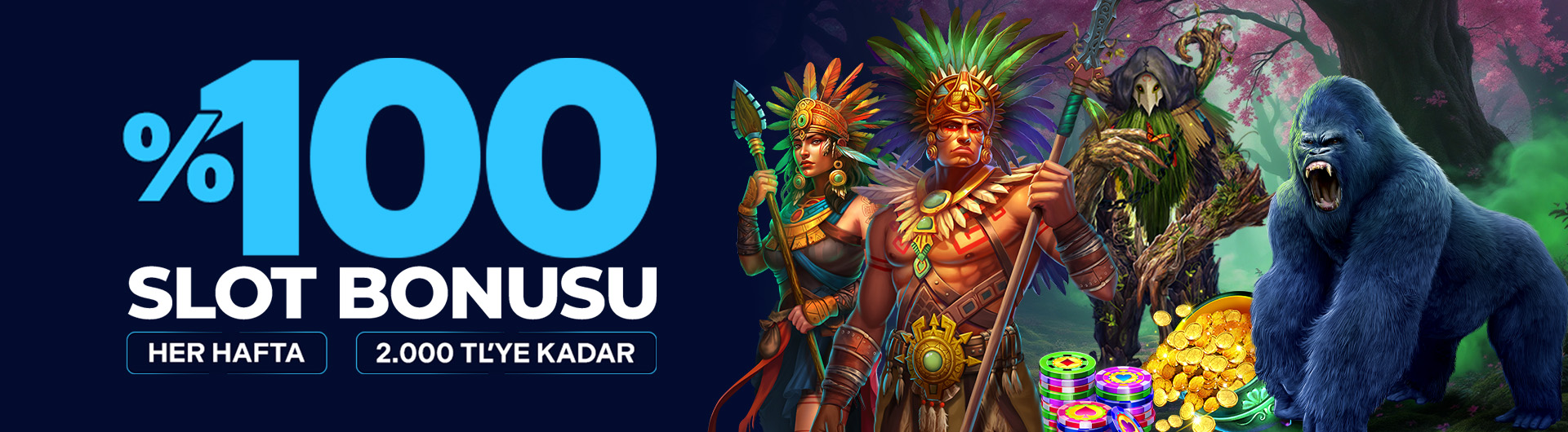 %100 slot yatırım